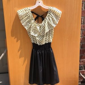 Polk-a-dot dress